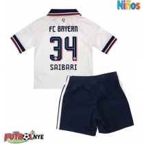 Camiseta Bayern Munich Ismael Saibari #34 Visitante Equipación para niños 2026-27 manga corta (+ pantalones cortos)